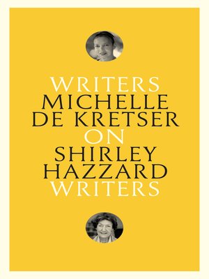 On Shirley Hazzard - ebook